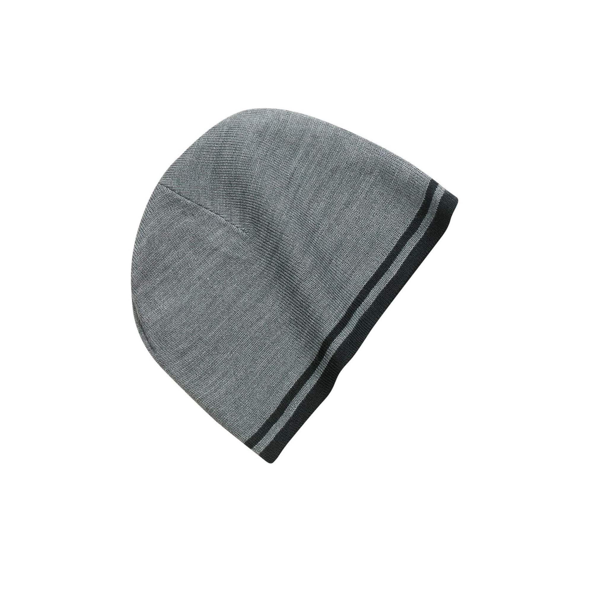 Port & Company® Fine Knit Skull Cap with Stripes